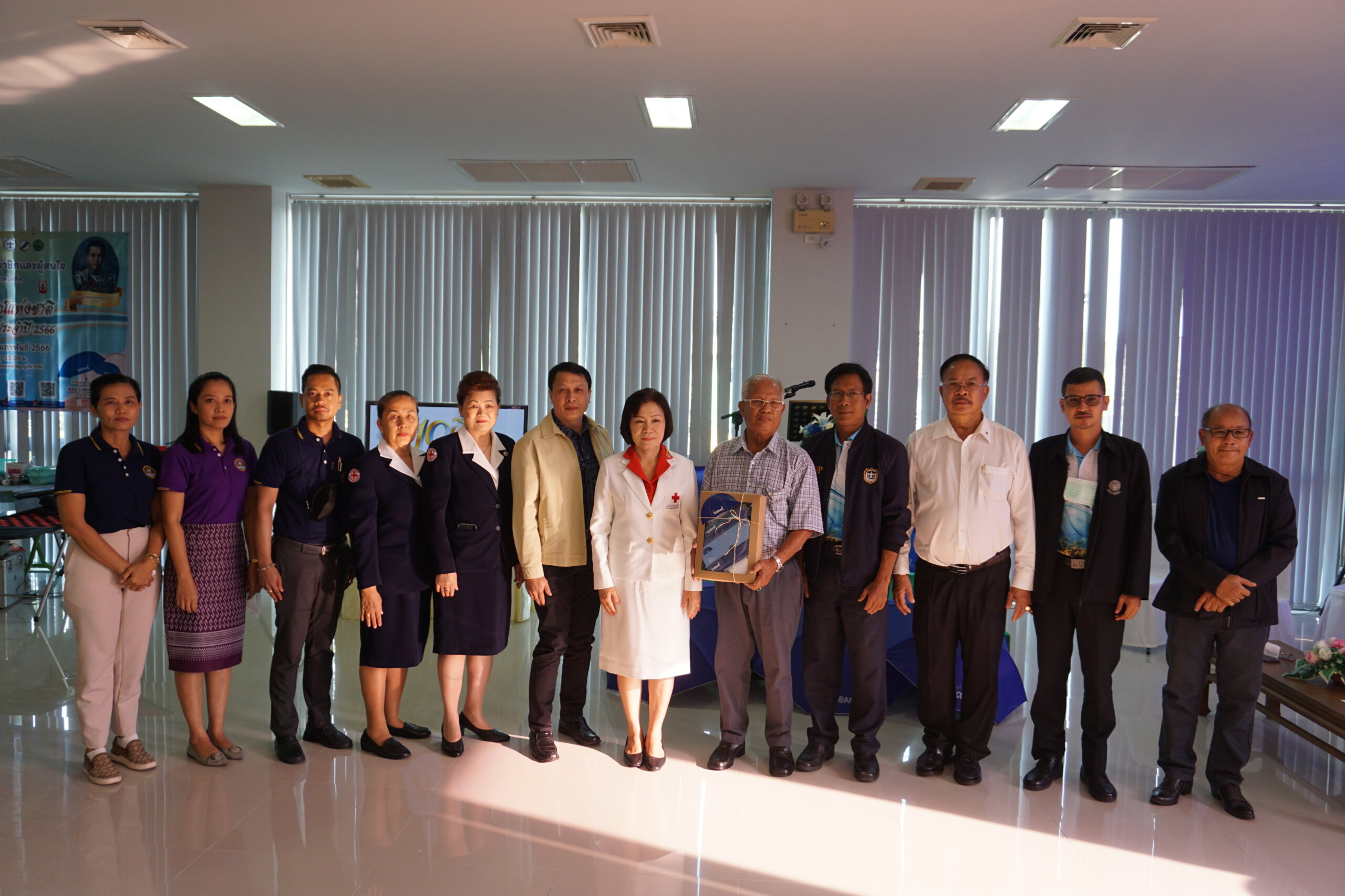 กิจกรรมสาธารณประโยชน์ บริจาคโลหิต ในโครงการ ๑ หยดโลหิต มวลมิตรสหกรณ์ เนื่องในโอกาสวันสำคัญ วันสหกรณ์แห่งชาติ ประจำปี 2566